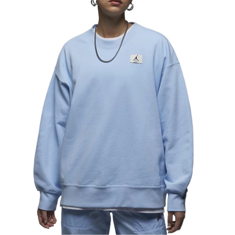 Air Jordan Flight Fleece Sky Blue Crewneck Sweater